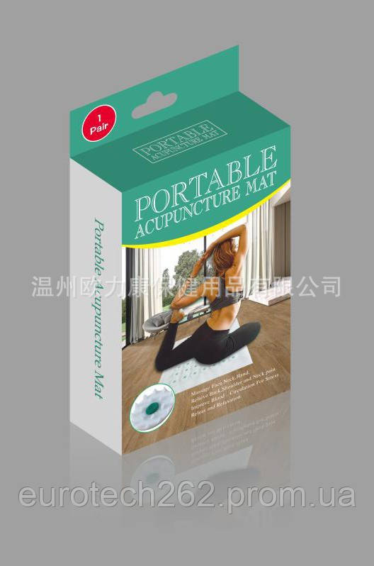 Олійний килимок portable acupuncture mat Олійний килимок portable acupuncture mat