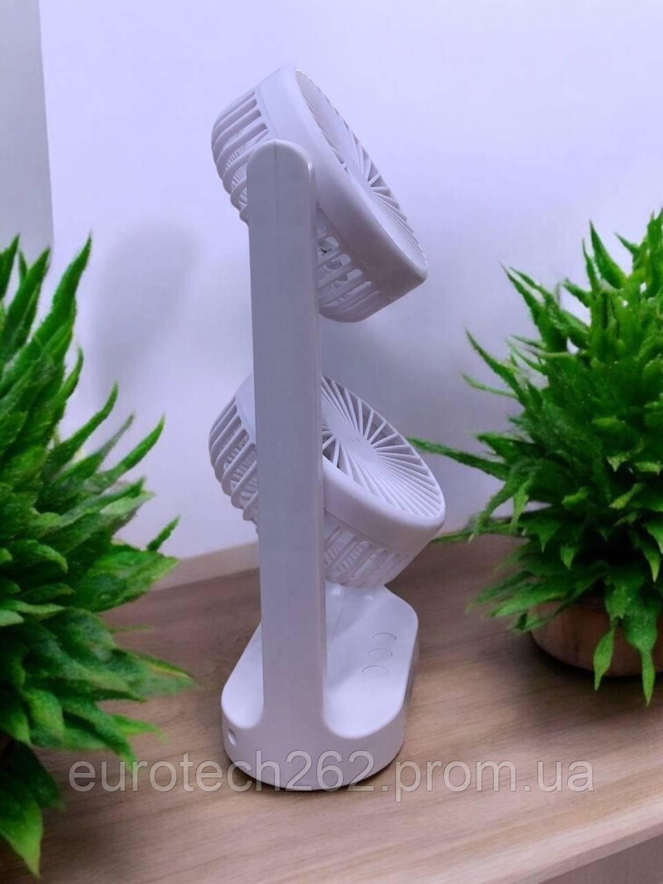Портативний вентилятор з led нічником Портативний вентилятор з led нічником